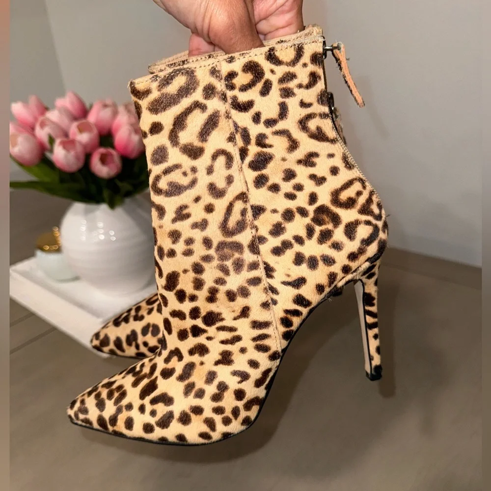 Steve Madden
Leopard Carey Genuine Calf Hair Boots - Picture 8 of 15